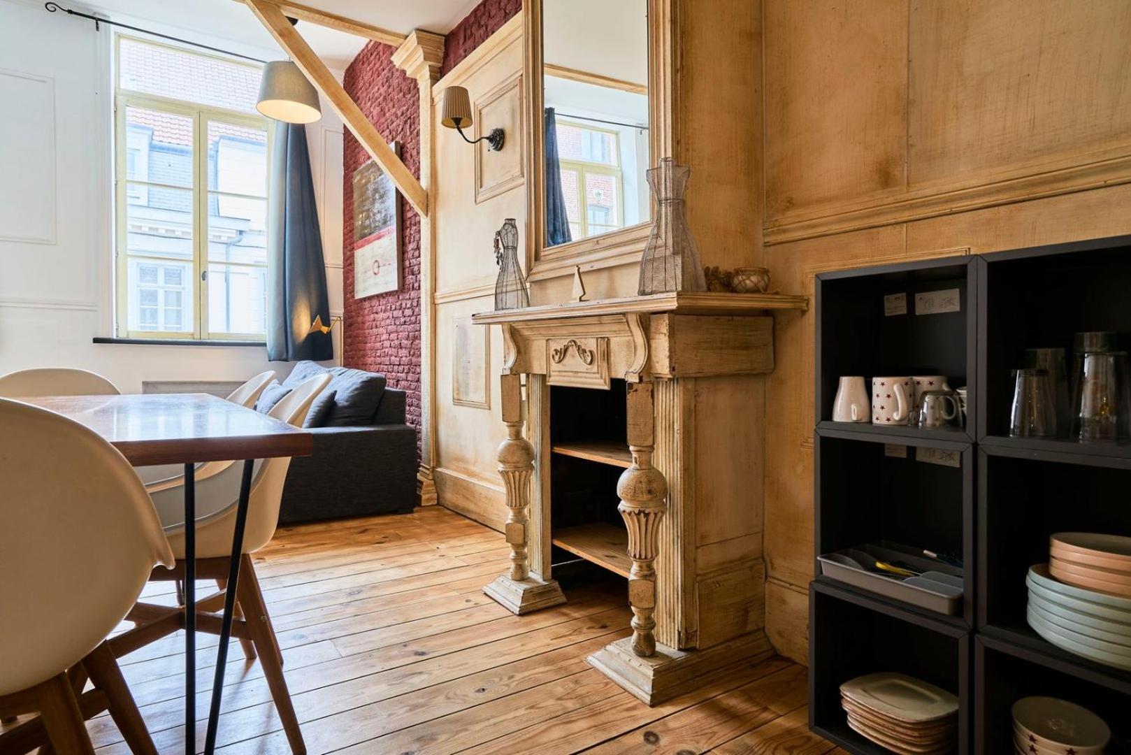 Old Lille Charming Duplex Apartment Eksteriør bilde